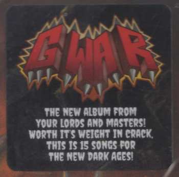 2LP Gwar: The New Dark Ages CLR