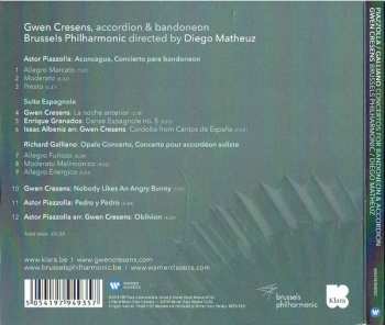 CD Brussels Philharmonic: Piazzolla / Galliano Concertos for Bandoneon & Accordion