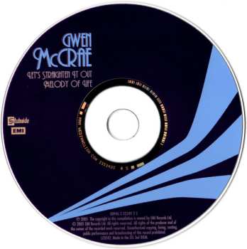 CD Gwen McCrae: Let's Straighten It Out / Melody Of Life