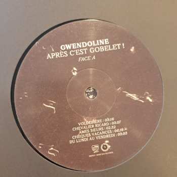 LP Gwendoline: Après C'est Gobelet !