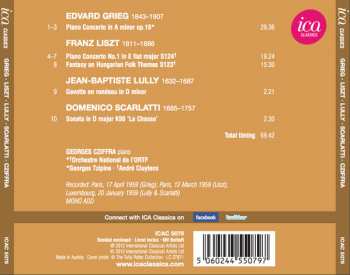 CD Gyorgy Cziffra: Grieg & Liszt from Paris, 1959