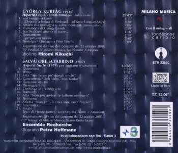 CD György Kurtág: Milano Musica Festival Live, Vol. 4