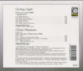 CD Olivier Messiaen: Études Pour Piano (- Premier Livre -) / Vingt Regards Sur L'Enfant-Jésus (Sélection)