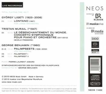 SACD Symphonie-Orchester Des Bayerischen Rundfunks: Musica Viva 22 : Lontano / Le Désenchantement Du Monde / Palimpsests