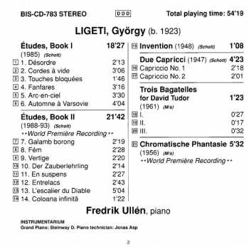 CD György Ligeti: The Complete Piano Music, Volume 1