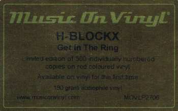 LP H-Blockx: Get In The Ring LTD | NUM | CLR