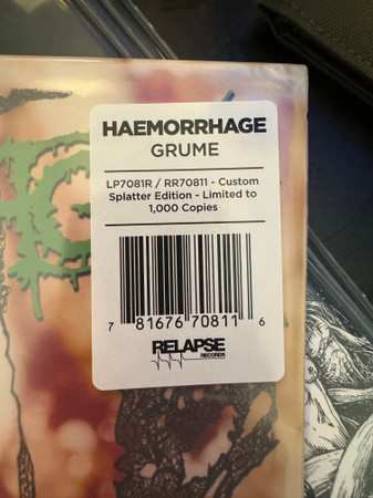LP Haemorrhage: Grume CLR | LTD