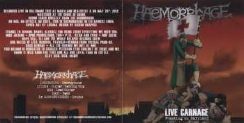 CD Haemorrhage: Live Carnage: Feasting On Maryland