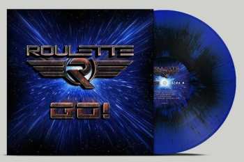 LP Haftbefehl: Go - Blue/black Splatter