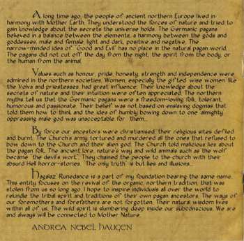 CD Hagalaz' Runedance: The Winds That Sang Of Midgard's Fate