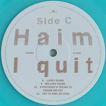 2LP Haim: I Quit CLR | LTD