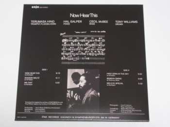 CD Hal Galper: Now Hear This LTD