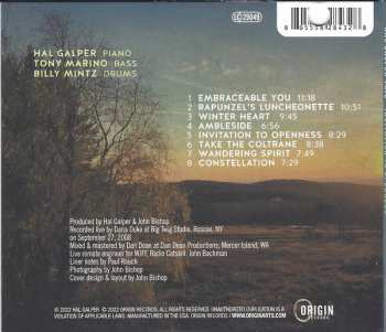 CD Hal Galper Trio: Invitation To Openess