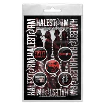 Merch Halestorm: Set Badges Portrait