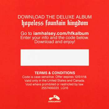 LP Halsey: Hopeless Fountain Kingdom CLR