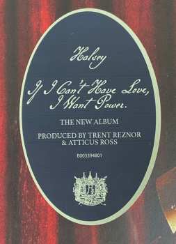 LP Halsey: If I Can't Have Love, I Want Power CLR | LTD