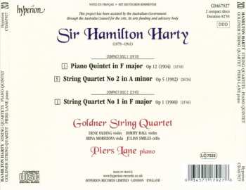 2CD Sir Hamilton Harty: String Quartets / Piano Quintet