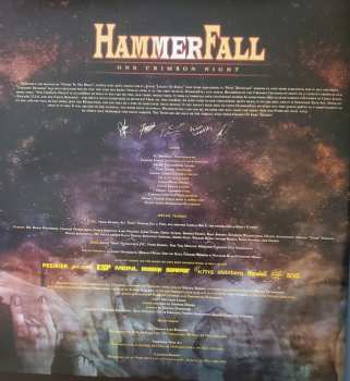 3LP/Doos HammerFall: One Crimson Night DLX | CLR