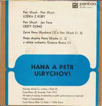 SP Hana A Petr Ulrychovi: Loďka Z Kůry / Cesty Domů