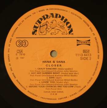 LP Hana & Dana: Closer