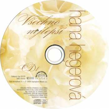 2CD Hana Hegerová: Všechno Nejlepší