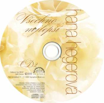 2CD Hana Hegerová: Všechno Nejlepší