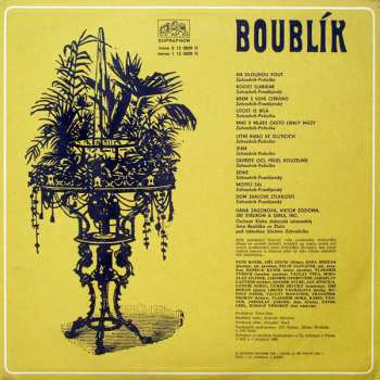 LP Hana Zagorová: Boublík + OBŘÍ PLAKÁT