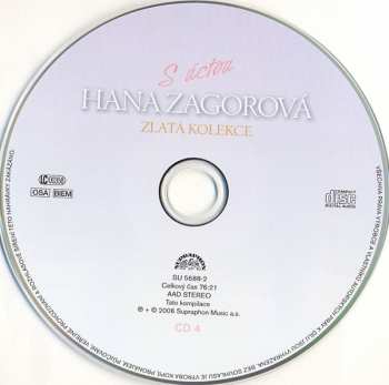 4CD Hana Zagorová: S Úctou