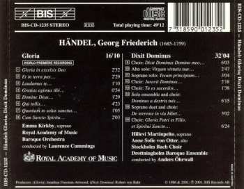 CD Anne Sofie Von Otter: Gloria / Dixit Dominus