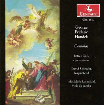 CD Handel / Gall / Schrader / Rozendaal: Cantatas