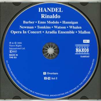 3CD/Doos Barbara Hannigan: Rinaldo