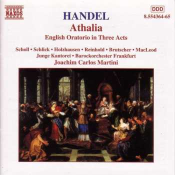 Album Georg Friedrich Händel: Athalia (English Oratorio In Three Acts)
