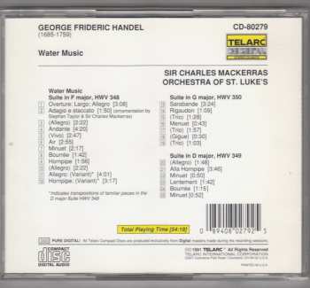 CD Georg Friedrich Händel: Water Music