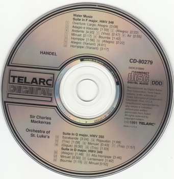 CD Georg Friedrich Händel: Water Music