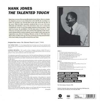 LP Hank Jones: The Talented Touch LTD
