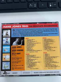 4CD Hank Jones Trio: Hank Jones Trio With Mads Vinding & Billy Hart The Complete Recordings