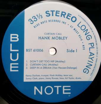 LP Sonny Clark: Curtain Call