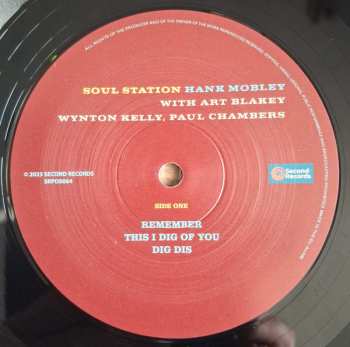 LP Hank Mobley: Soul Station CLR