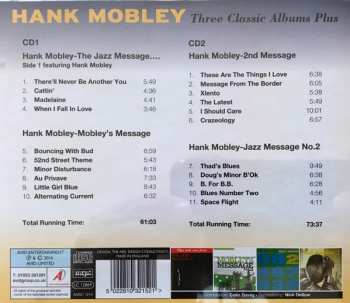 2CD Hank Mobley: Three Classic Albums Plus