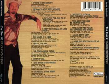 CD Hank Thompson: The Best Of Hank Thompson 1966 - 1979