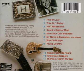 CD Hank Williams Jr.: Greatest Hits III