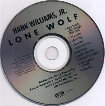 CD Hank Williams Jr.: Lone Wolf