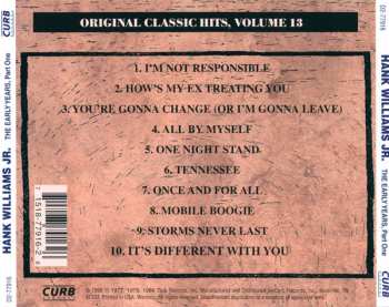 CD Hank Williams Jr.: The Early Years, Part One