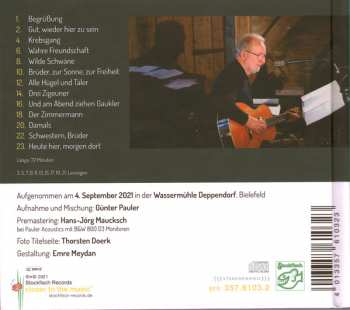 CD Hannes Wader: Poetenweg (Live)