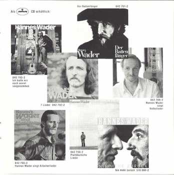 CD Hannes Wader: Schon So Lang • '62-'92