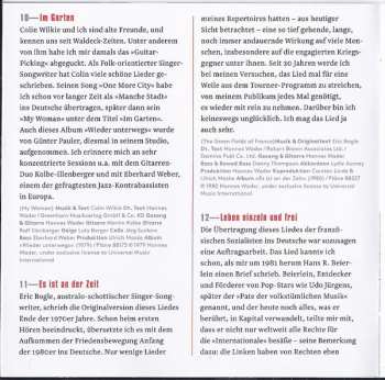 2CD Hannes Wader: Trotz Alledem (Lieder Aus 50 Jahren 1962-2012)