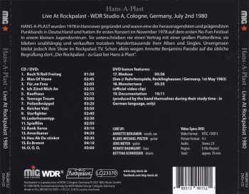 CD/DVD Hans-A-Plast: Live At Rockpalast 1980 (Dedicated To Jens Meyer † 2021)