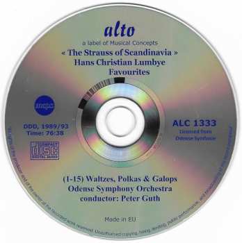 CD Odense Symfoniorkester: The Strauss Of Scandinavia
