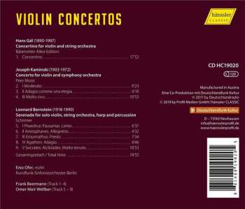 CD Leonard Bernstein: Works For Violin & Orchestra