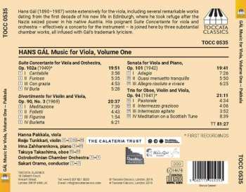 CD Ostrobothnian Chamber Orchestra: Music For Viola, Volume One